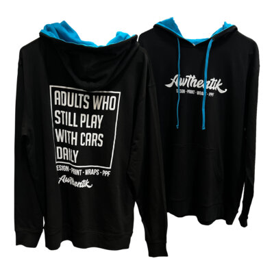 Awthentik Hoodie - Adults who play with cars